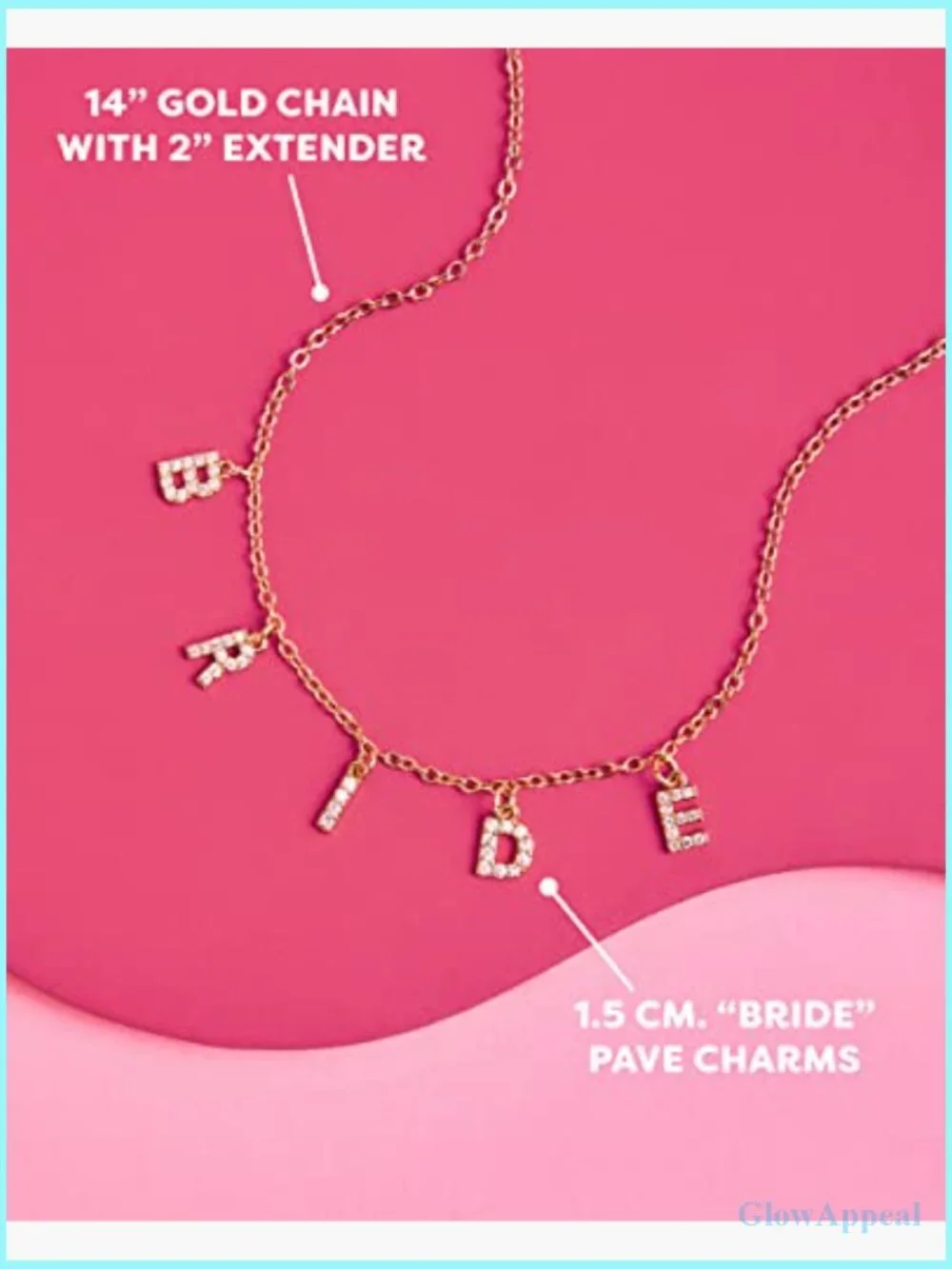 Gold Bride Choker Necklace Cubic Zirconia Jewelry Bachelorette Party